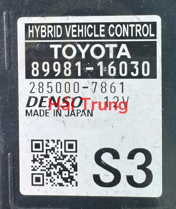 Hộp điều khiển HEV cho Toyota Corolla Cross Tháo Xe 89981-16030