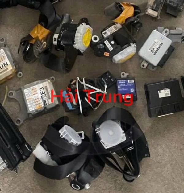 Bộ 4 dây đai an toàn Toyota Vios 2014-2020 Tháo Xe