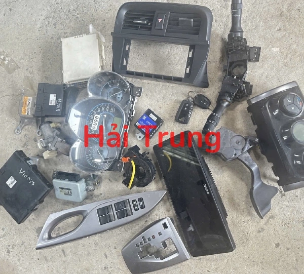 Tháo xe Full bộ điện nổ, hộp điện đầy đủ Toyota Vios 2016 Std
