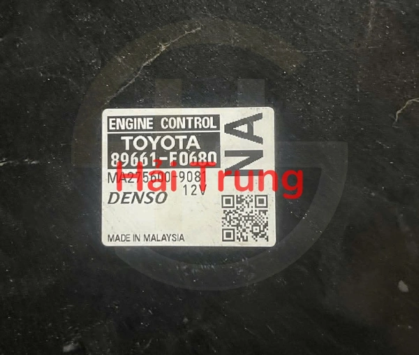 Hộp điều khiển động cơ Hộp đen ECU Toyota Innova 2018-2021 Tháo Xe 89661-F0680 89661F0680