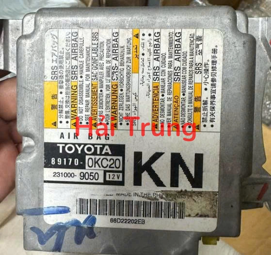 Hộp điều khiển túi khí Toyota Innova 2017-2020 Tháo Xe 89170-0KC20 891700KC20