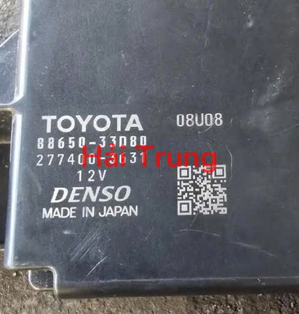 Hộp điều khiển điều hòa Toyota Camry 2017 Tháo Xe 88650-33D80 8865033D80