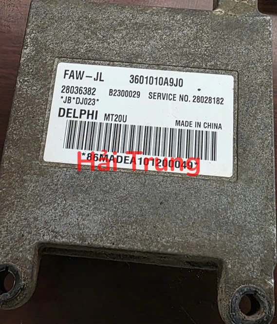 Hộp điều khiển động cơ Hộp đen ECU for FAW Vantage Truck Tháo Xe 3601010A9J0