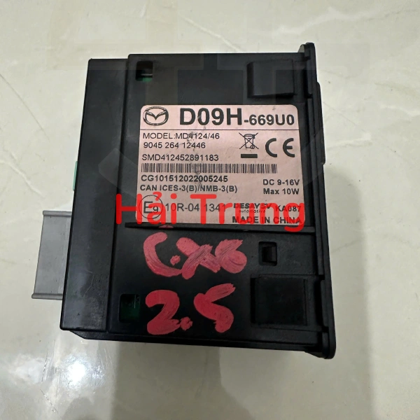 D09H669U0 Cổng nối USB cho Mazda 3, CX3 Tháo Xe