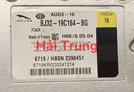 Hộp khuếch đại âm thanh âm ly LAND ROVER JAGUAR Tháo Xe BJ32-19C164-BG BJ3219C164BG