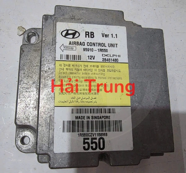 959101R550 Hộp điều khiển túi khí Hyundai Accent 2011 2012 2013 2014 2015 Tháo Xe
