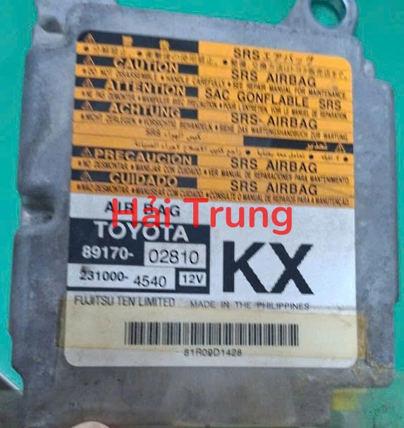 Hộp điều khiển túi khí Toyota Corolla Altis Tháo Xe 89170-02810 8917002810