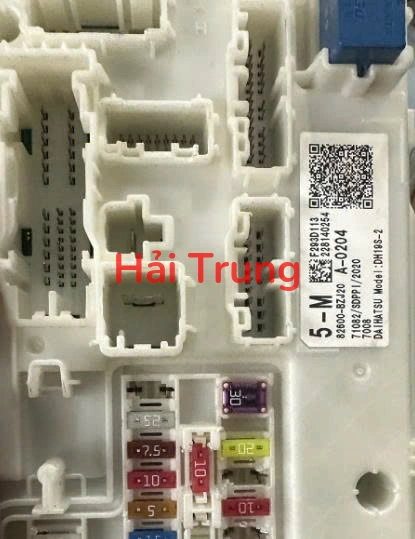 Hộp cầu trì trong xe Toyota Avanza Tháo Xe 82600-BZJ20 82600BZJ20