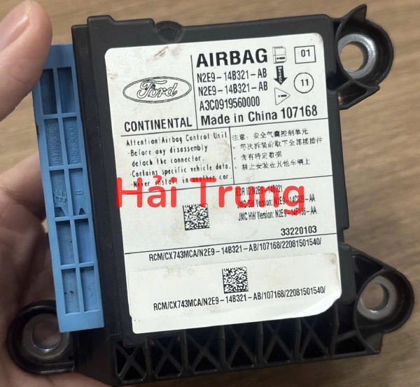 Hộp điều khiển túi khí Ford Territory 2023-2026 Tháo Xe N2E9-14B321-AB