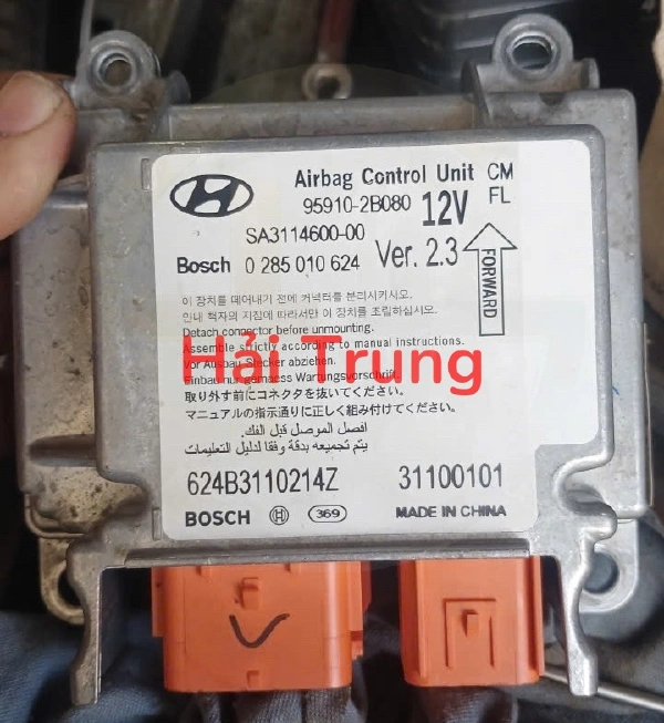 Tháo Xe Hộp điều khiển túi khí Hyundai Santafe 2010 959102B080