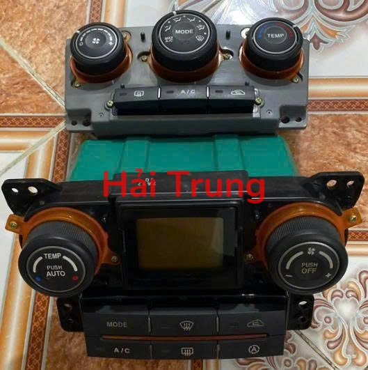 Cụm điều khiển công tắc điều hòa Kia Carens Tháo Xe 97250-1DAE2 972501DAE2