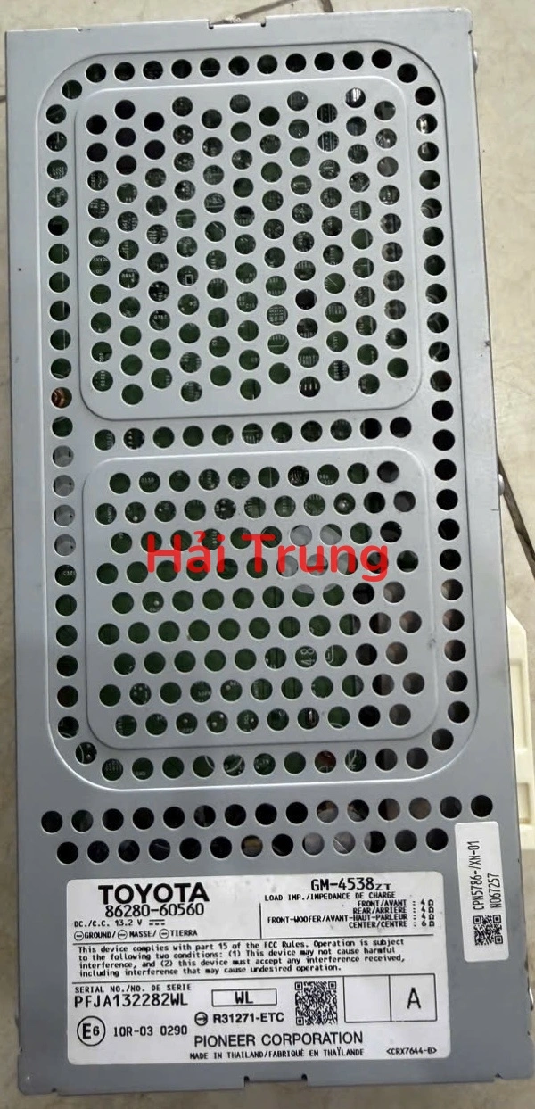 Hộp khuếch đại âm thanh Amply Toyota Land Cruser Prado Tháo Xe 86280-60560 8628060560