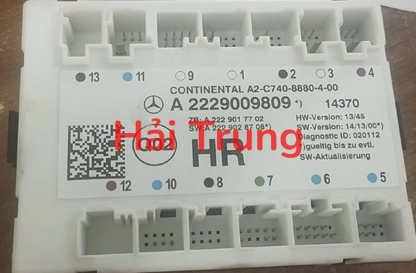 Hộp điều khiển ghế sau Mercedes-Benz S W222 Tháo Xe A2229009809