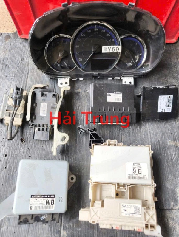 Full bộ điện, bộ nổ, hộp điện đầy đủ Toyota Vios 2020 Tháo Xe