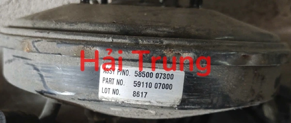 Bầu trợ lực phanh Kia Morning 2008-2011 Tháo Xe 58500-07300 59110-07000 5850007300 5911007000