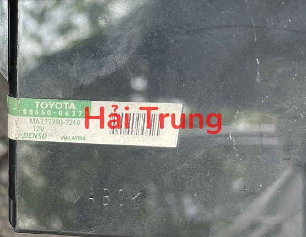 Hộp điều khiển điều hòa Toyota Camry 2007-2012 Tháo Xe 88650-06371 8865006371