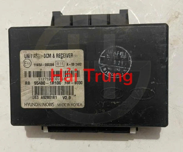 954001R100 Hộp điều khiển thân xe BCM Hyundai Accent 2011-2015 Tháo Xe