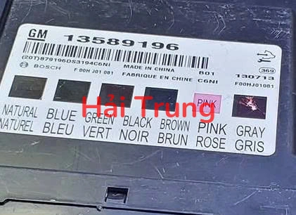 Hộp điều khiển điện thân xe Body BCM Chevrolet Trax Tháo Xe 13589196