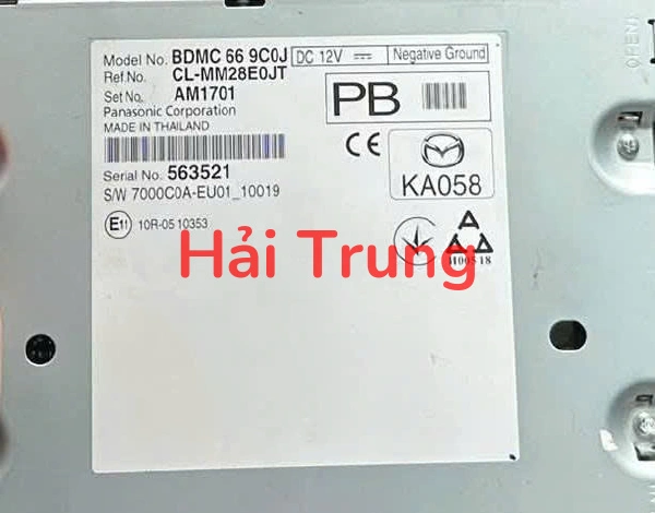 Hộp CMU Mazda 3 2022 Tiếng Việt Tháo Xe BDMC-66-9C0J BDMC669C0J