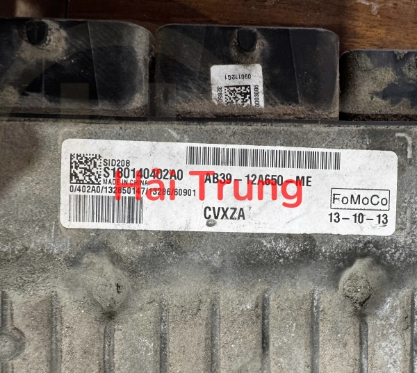 Hộp điều khiển động cơ Hộp đen ECU Ford Ranger 2014-2020 2.2 Máy Dầu Tháo Xe AB39-12A650-ME