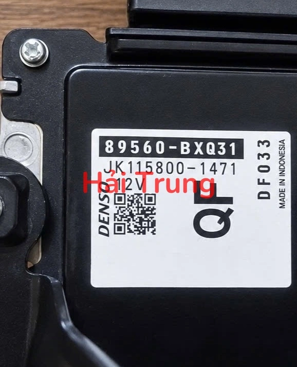 Hộp điều khiển động cơ ECU Toyota Raize 2022-2025 Tháo Xe 89560-BXQ31 89560BXQ31