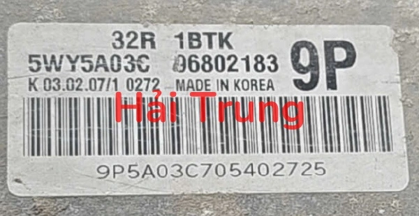 Hộp PCM Matiz, Spark 2007 Tháo Xe 96802183