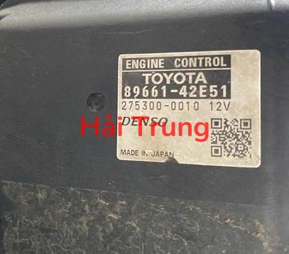 Hộp điều khiển động cơ Hộp đen ECU Toyota RAV4 Tháo Xe 89661-42E51