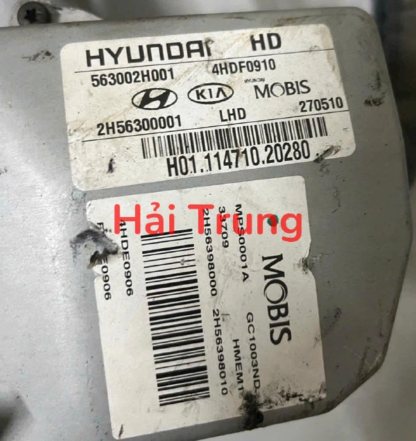 Mô tơ điều khiển lái điện Hyundai Elantra 2006-2014 Tháo Xe 563002H001