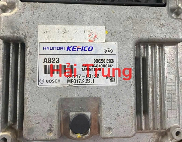 Hộp điều khiển động cơ ECU ECM Kia Soluto 2019-2023 Tháo Xe 39117-03122 3911703122