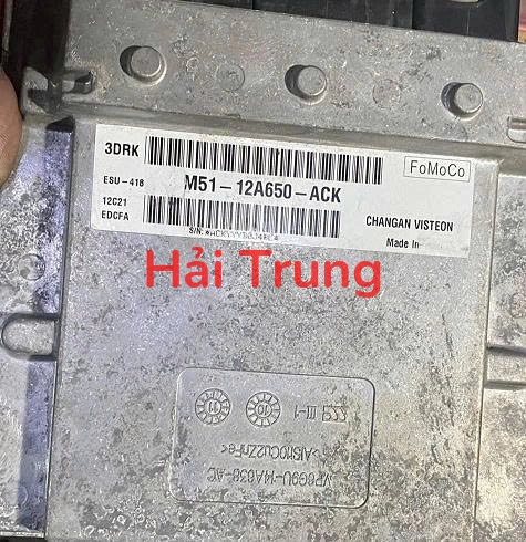 Hộp điều khiển động cơ ECU Ford Focus Tháo Xe 7M51-12A650-ACK 7M5112A650ACK