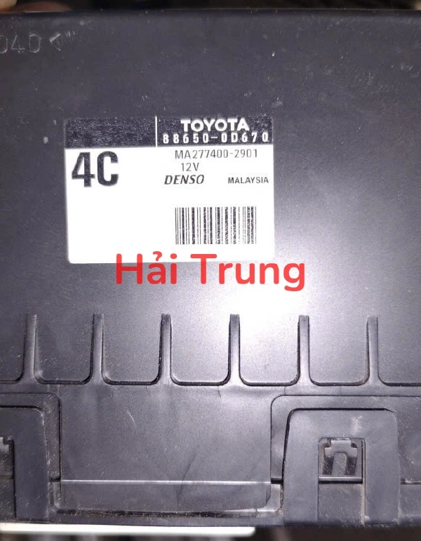Hộp điều khiển máy lạnh Toyota Vios Tháo Xe 886500D670