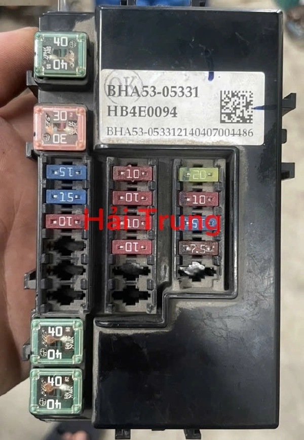 Hộp cầu trì Hyundai I10 Grand Tháo Xe BHA53-05331