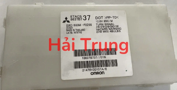 Hộp Etacs Mitsubishi Attrage Tháo Xe 8637B737