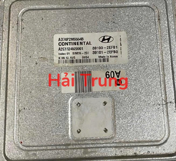 Hộp điều khiển động cơ ECU Hyundai Elantra 2019-2021 AT Tháo Xe 39100-2EFB1 391002EFB1