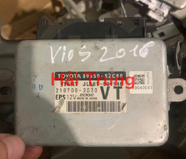 89650-52C90 Hộp điều khiển túi khí Toyota Vios 2016 Tháo Xe